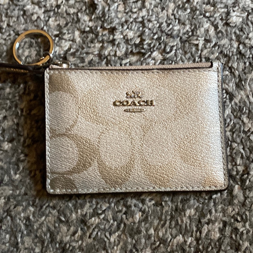 Mini Skinny Id Case, Gold